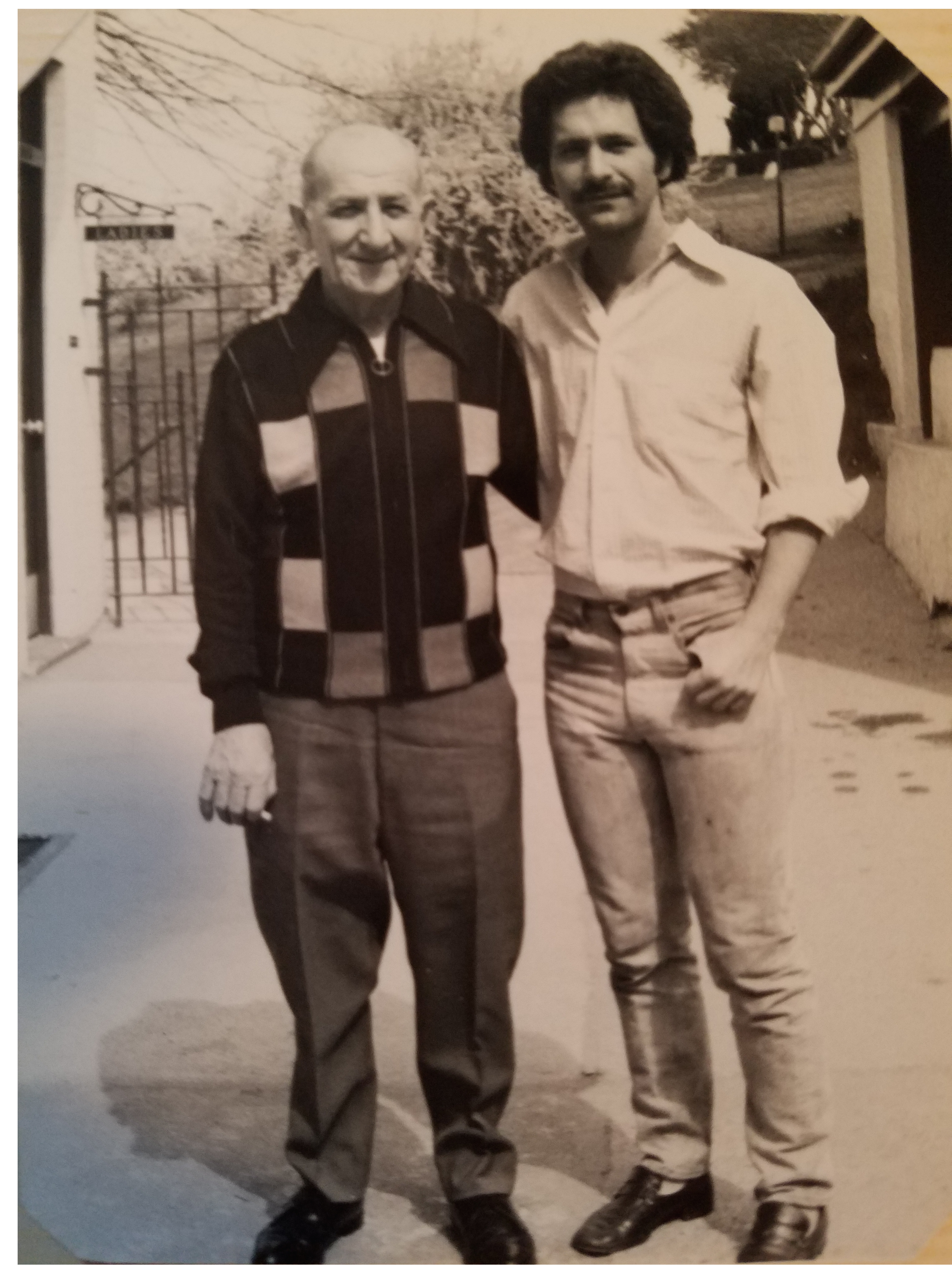 Harold, with son Alan